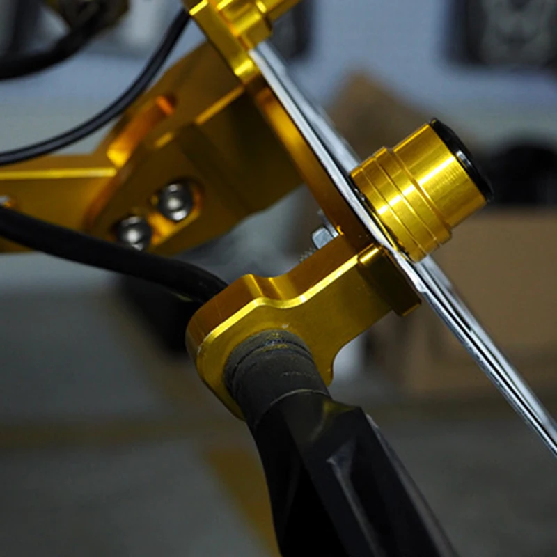 

Hot Motorcycle License Plate Holder LED Tail Light Eliminator Kit Adjustable Universal for Motorbike X66