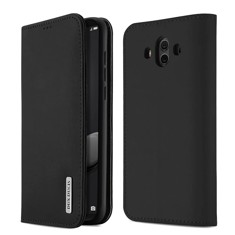 Чехол для телефона Huawei Mate 10 из натуральной кожи Pro 20 pro откидной с отделением карт