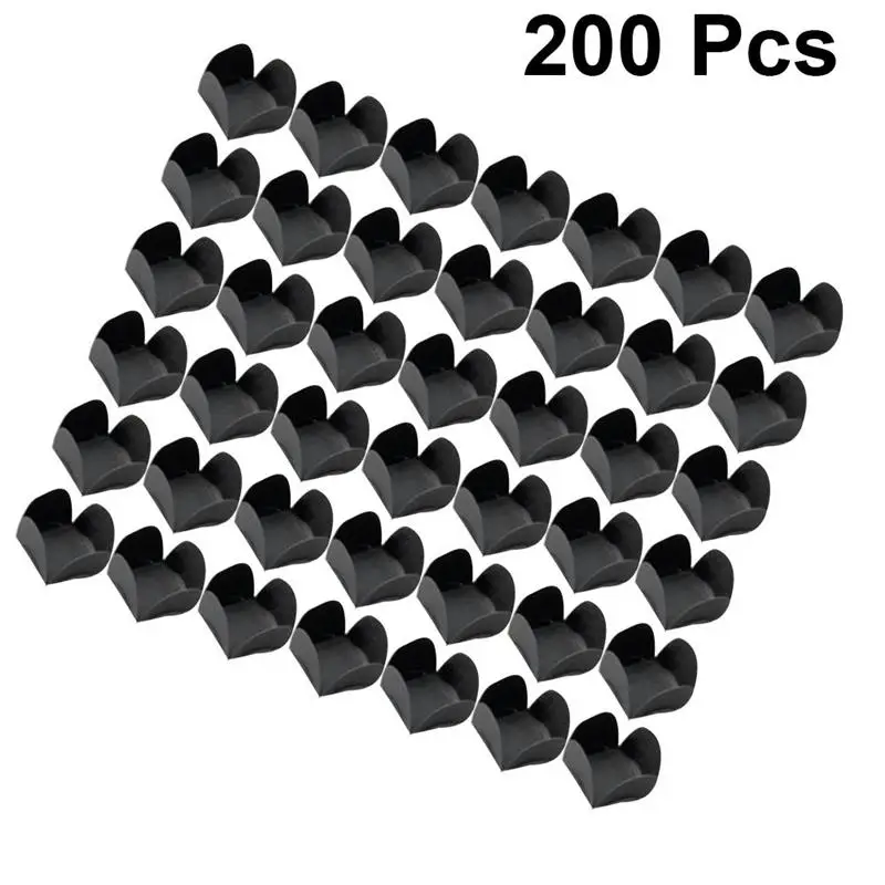 200 шт. обертки для шоколада бумажные стаканчики конфет поднос бумажный десерт