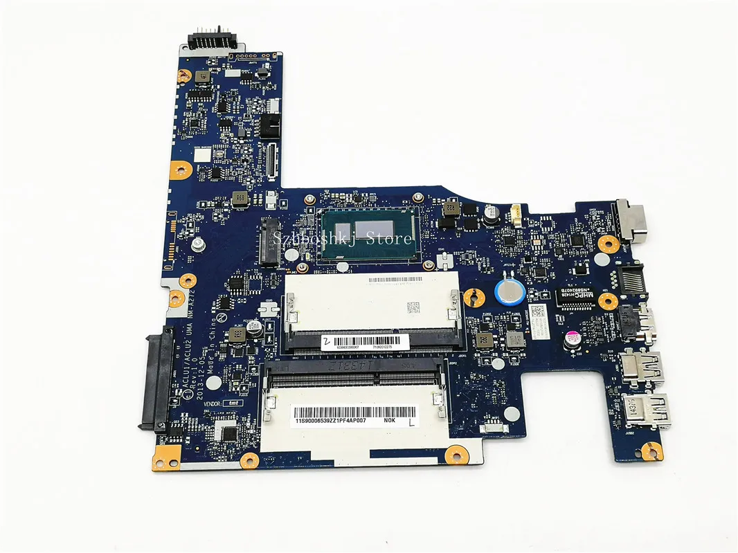 G50 70 материнская плата для ноутбука Lenovo 90006539 ACLU1/ACLU2 NM A272 3558U ЦПУ Материнская Тест