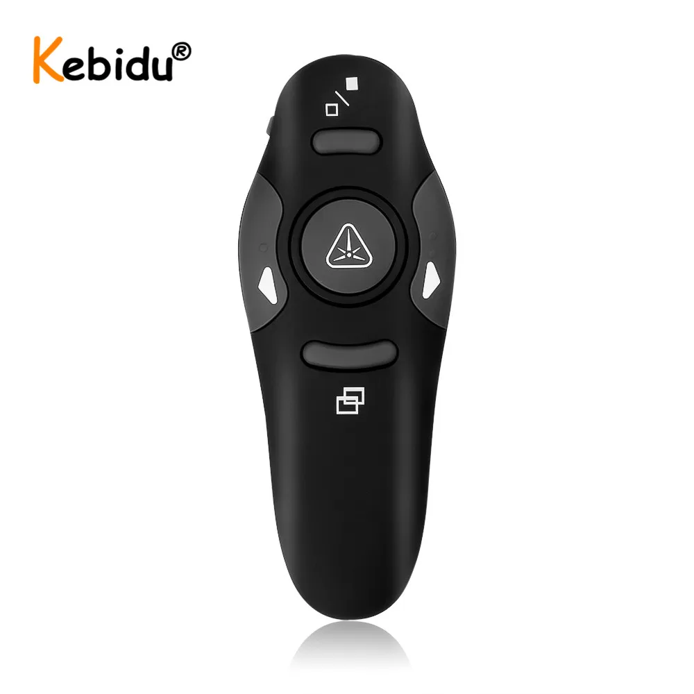 Радиочастотный Презентер KEBIDU 2 4 ГГц беспроводная лазерная указка с USB разъемом