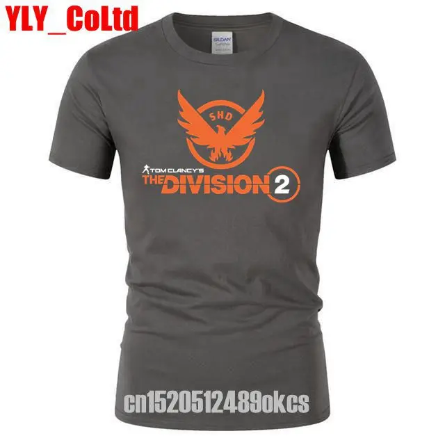 Мужская футболка The Division 2 Tom Clancy's SHD PS4 Xbox PC игровая футболка/Футболка мужская хип
