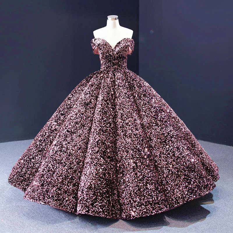 Блестящее платье для выпускного вечера ручной работы роскошное свадебное