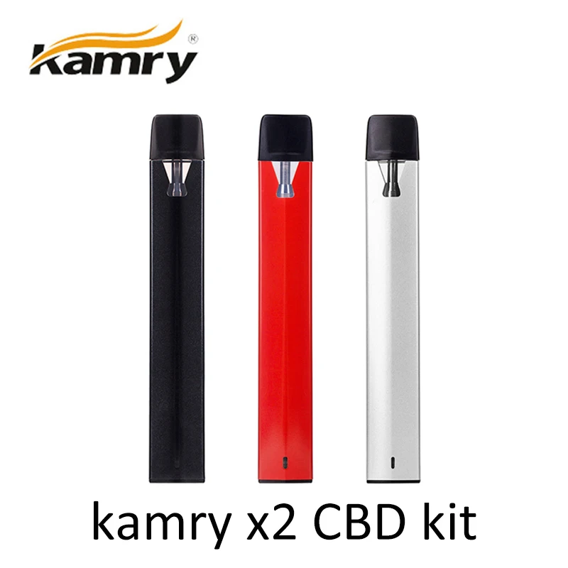 Комплект аккумуляторов Kamry X2 CBD встроенный аккумулятор 320 мАч pod system с 5 pods емкость 1