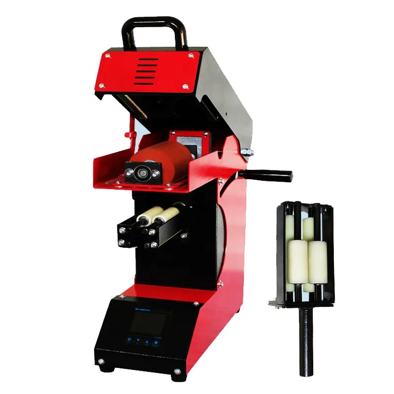 Модернизированная роликовая машина для обычных кружек ручек все в одном