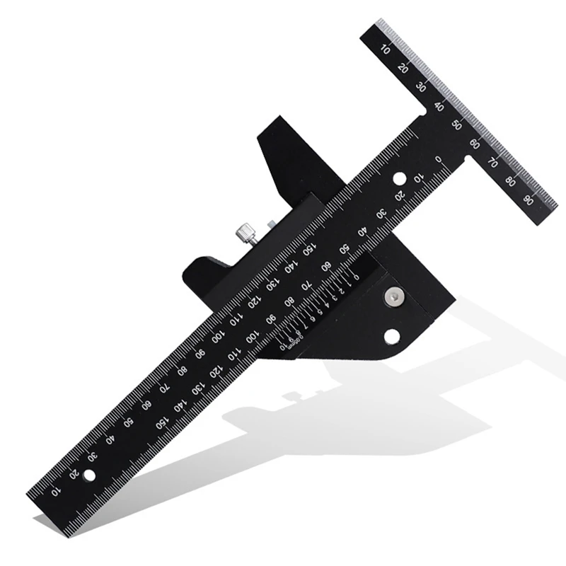 

0-150 mm Scriber Gauge T-Shaped Precision Square, Vernier Caliper Dual Function