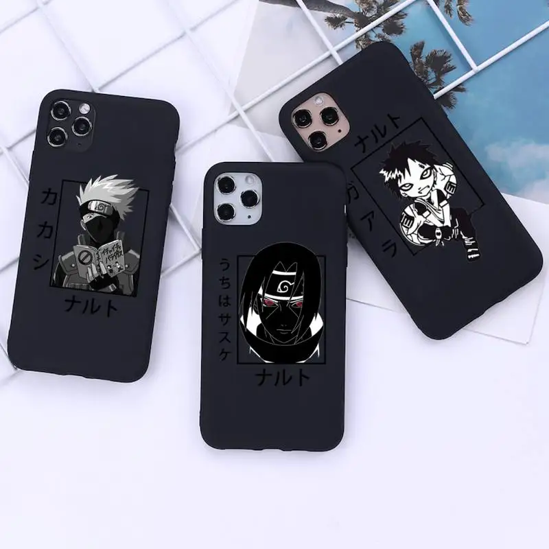 Аниме Kakashi как у героя мультфильма Саскэ Чехол для мобильного телефона iphone 12 11