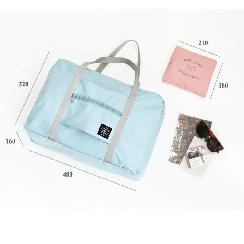 

Large capacity travel bag multifunctional foldable Travel Organizer portable waterproof Oxford storage bag luggage handbag