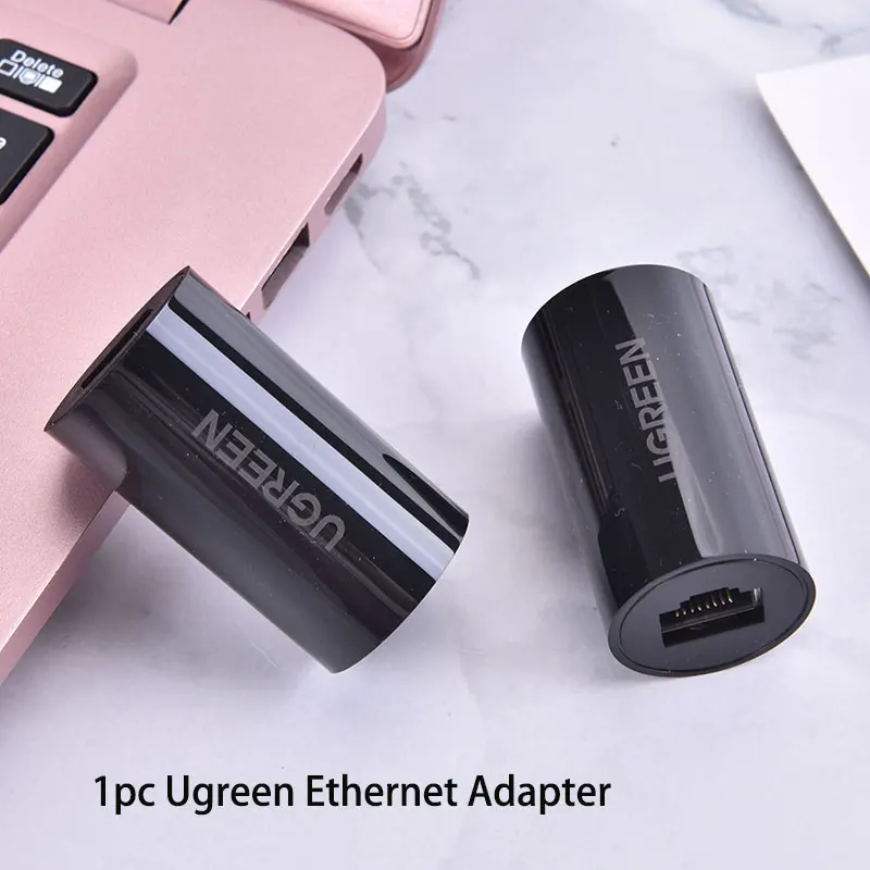 

Адаптер Ugreen RJ45 «гнездо-гнездо», анти-гром, коннектор Rj45, Удлинительный кабель, поставка компьютерного соединения