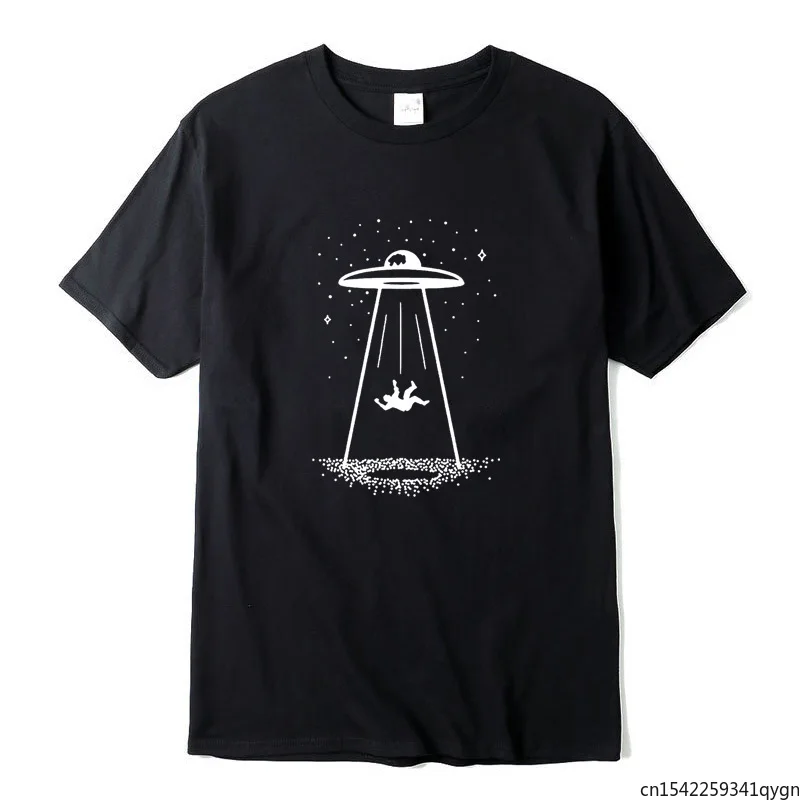 

Top Quality Casual Short Sleeve Cool Spaceman Design Funny Printing Men Tshirt O-neck Knitted Comfortable Fabric