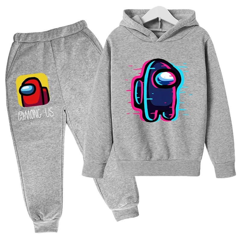 

Toddler Girl Hoodie + Brand Pants Sweatshirt Boy Set Two-Piece Girl Apparel Series 2021 Children's Clothing Outfits Between Us