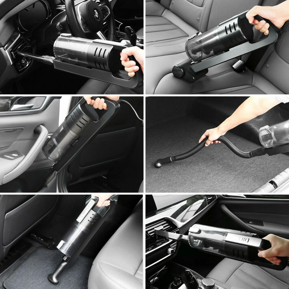 

Car Vacuum Cleaner Car Handheld Vacuum Cleaner Mini Vacuum Cleaner 5500PA Super Suction Wet/Dry Vaccum Cleaner for Car Home