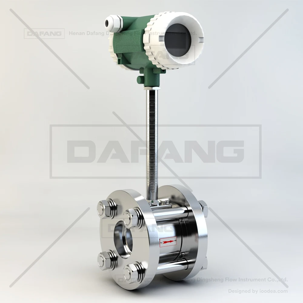 

High precision air vortex flowmeter steam digital ammoina gas flow meter