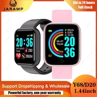 jaramp y68 smart watch men wristwatches clock electronic smartwatch fitness monitor women gift reloj inteligente d20 for huawei