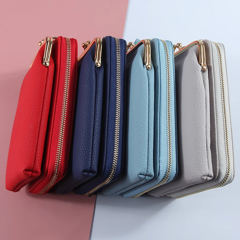 

Long Women's Wallet, Large Capacity Can Hold Mobile Phone Clutch Bag, Ladies Diagonal Shoulder Bag