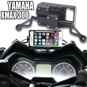 suitable for yamaha xmax 300 xmax300 motorcycle accessories front mobile phone holder smartphone gps navigation board holder free global shipping