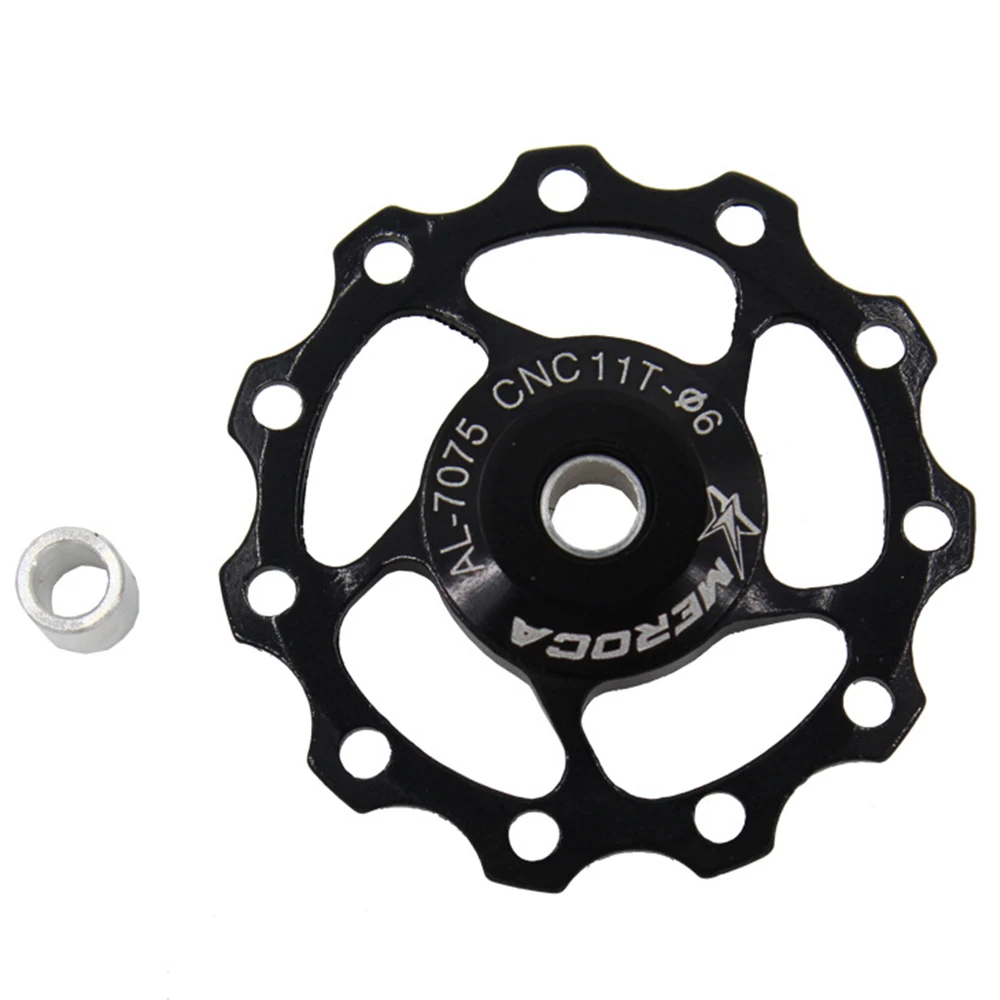 

MTB Bike 11T 13T Alloy Jockey Wheel Bicycle Rear Derailleur Guide Pulley Steel Bearing Dropshipping