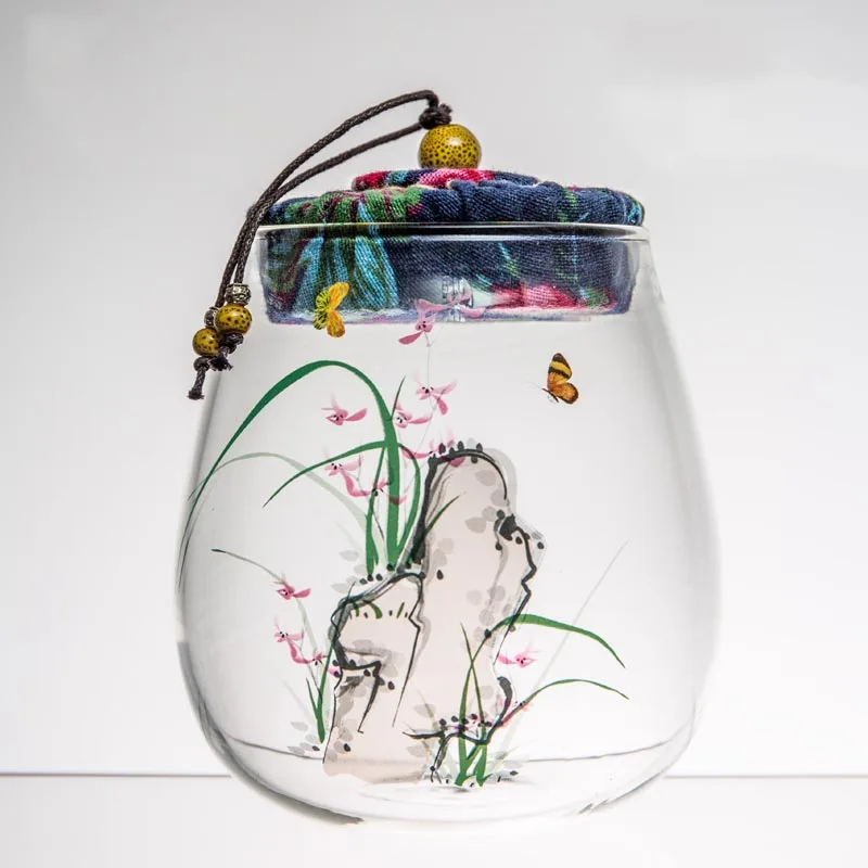 Китайский стиль ручная роспись винтажный узор чайные пачки офисные аксессуары