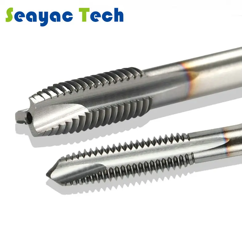 

AlTiN coating HSSE Straight Flute Taps HSS M35 Spiral Pointed Machine Tap for steel and stainless steel Spiral Point Tap