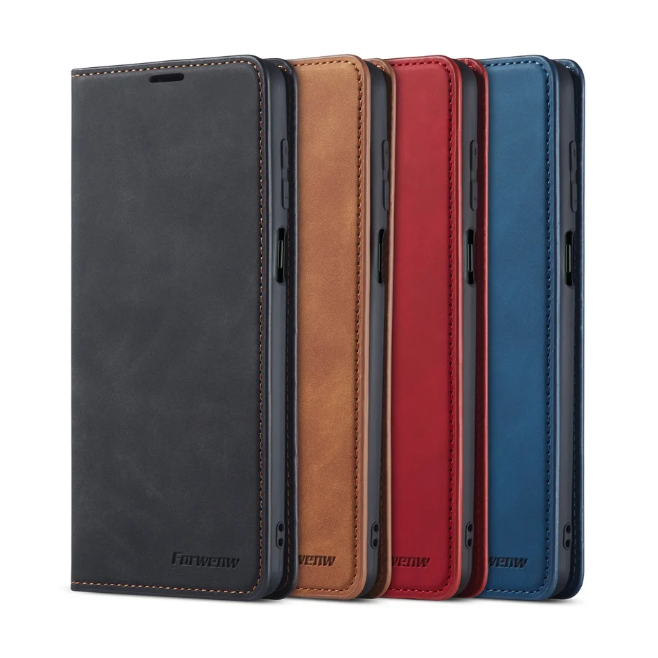 

Leather Flip Wallet Case For Huawei Mate 20 Skin Feeling Mobile Phone Case Cover