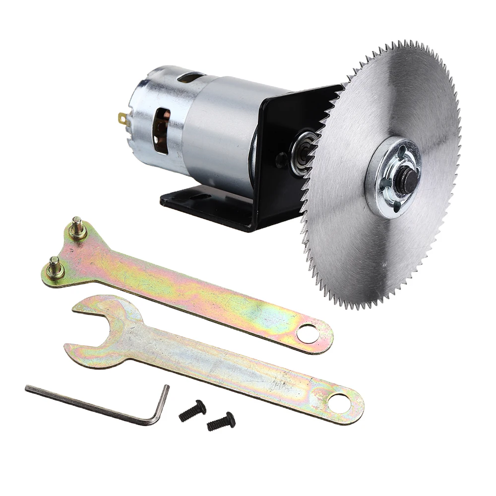 Токарный станок постоянного тока 12 24 В набор для моторной настольной пилы 895 с