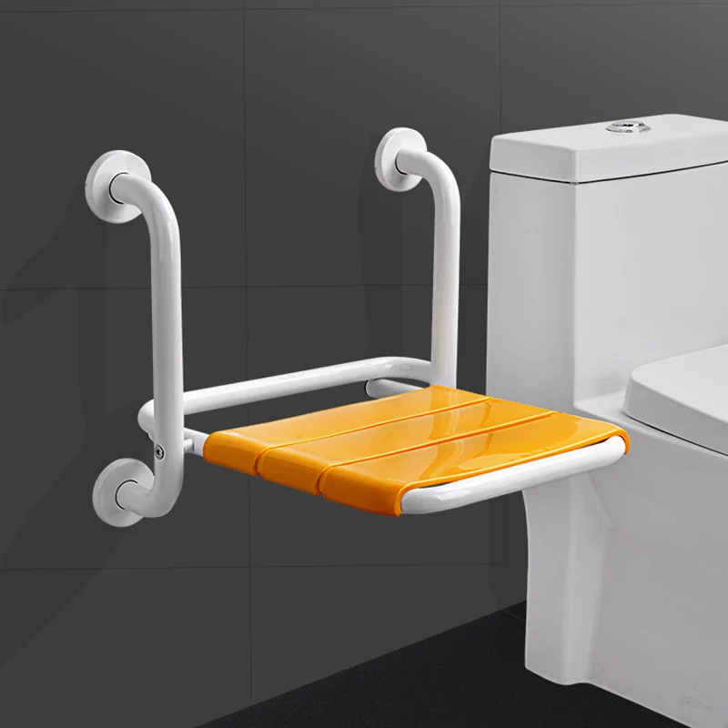 

Bathroom Wall Hanging Shower Folding Chair Barrier Free Armrest Bath S Safety Anti Slip Folding Seat Bathroom Furniture