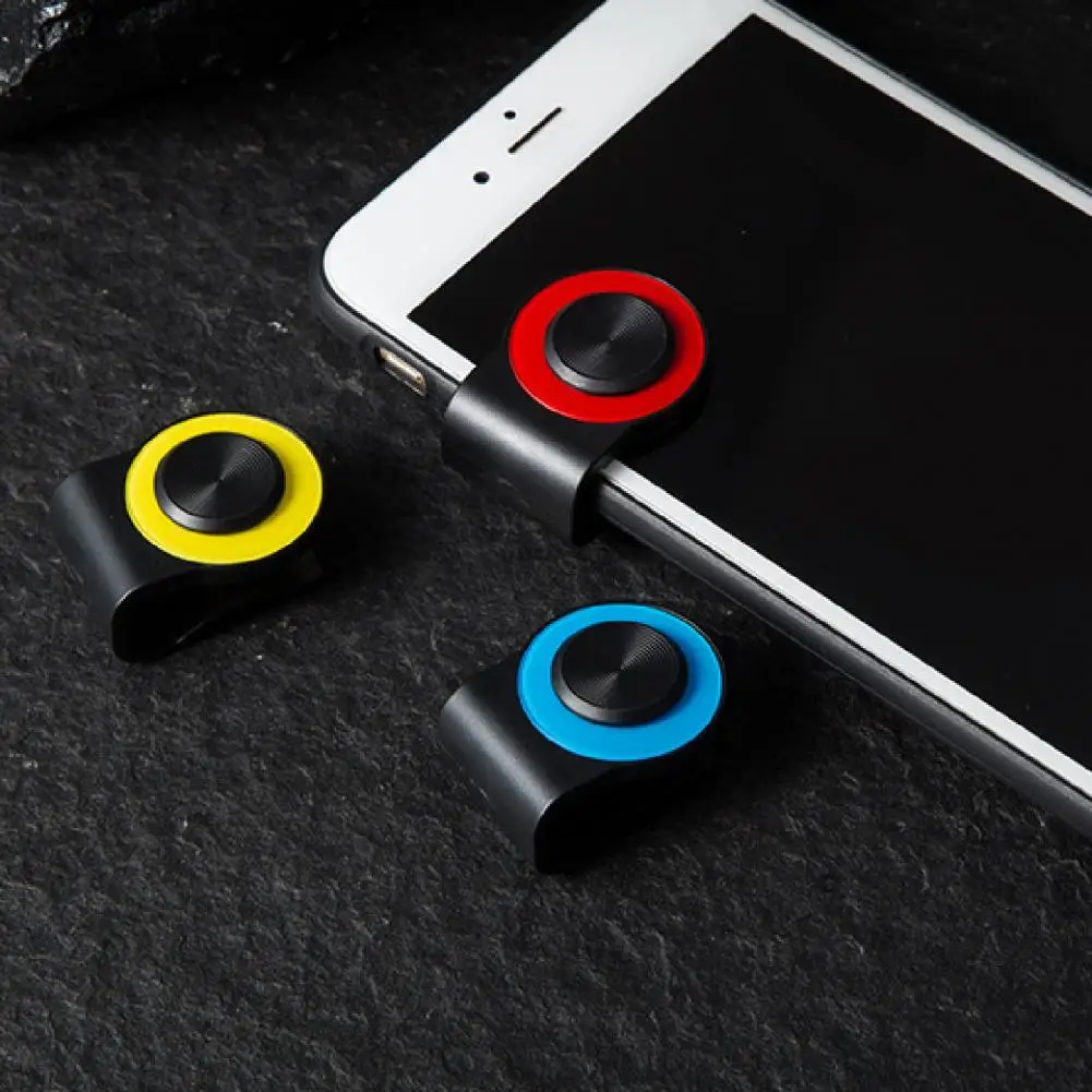 

Mobile Game Controller with Clip Easy to Use Plastic Easy to Install Touch Screen Joypad Games Accessories