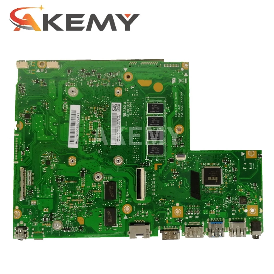 Akmey X540LJ материнская плата для For Asus X540L F540L R540L ноутбука 4G RAM I5-5200U GT920M-2GB REV2.1 тестовая
