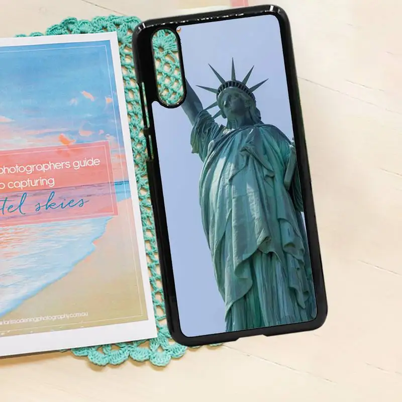 

America statue of liberty Phone Case PC for iPhone 11 12 pro XS MAX 8 7 6 6S Plus X 5S SE 2020 XR