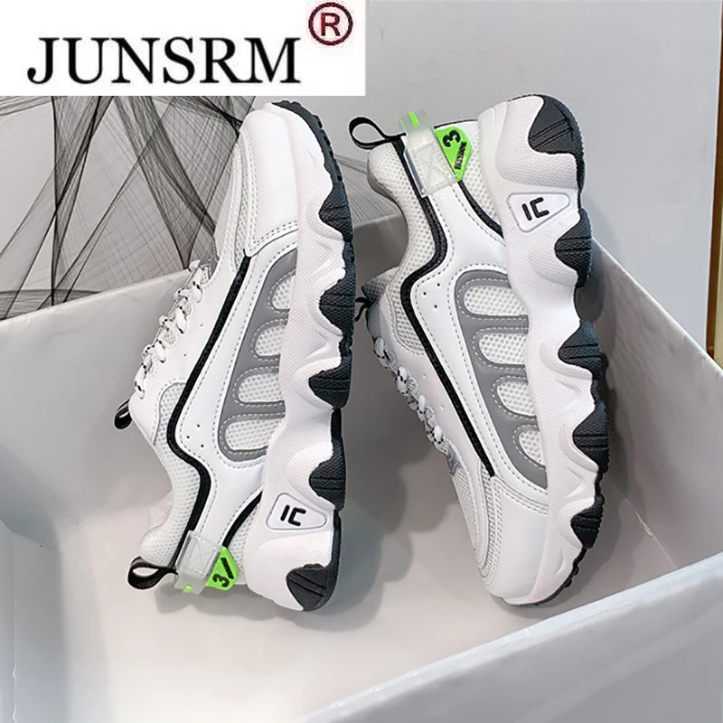 

Zapatos De Mujer Women's Sneakers Autumn Fashion Reflective Casual Light Breathable Tennis Female Platform Running Sports Shoes