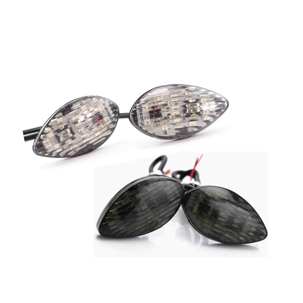 12 В СВЕТОДИОДНЫЕ указатели поворота Индикатор мигалка для Honda CBR600 CBR 600 2001 2007 F4I