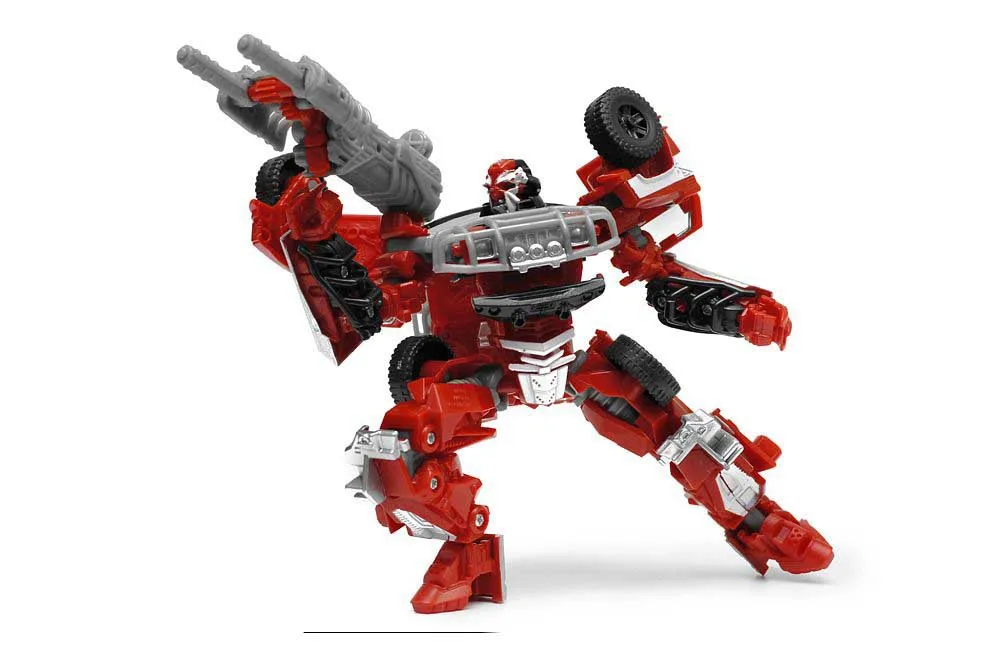 Экшн фигурка с храповым механизмом красного цвета MechTech класса люкс|figured cloth|figure