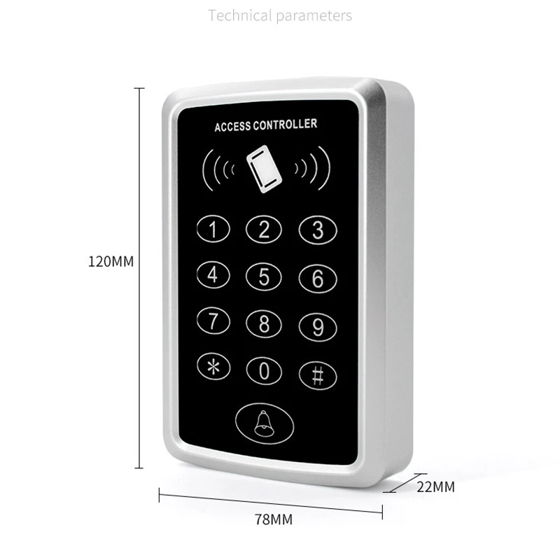 RFID Клавиатура система контроля доступа Водонепроницаемый Чехол Открытый 10 шт.