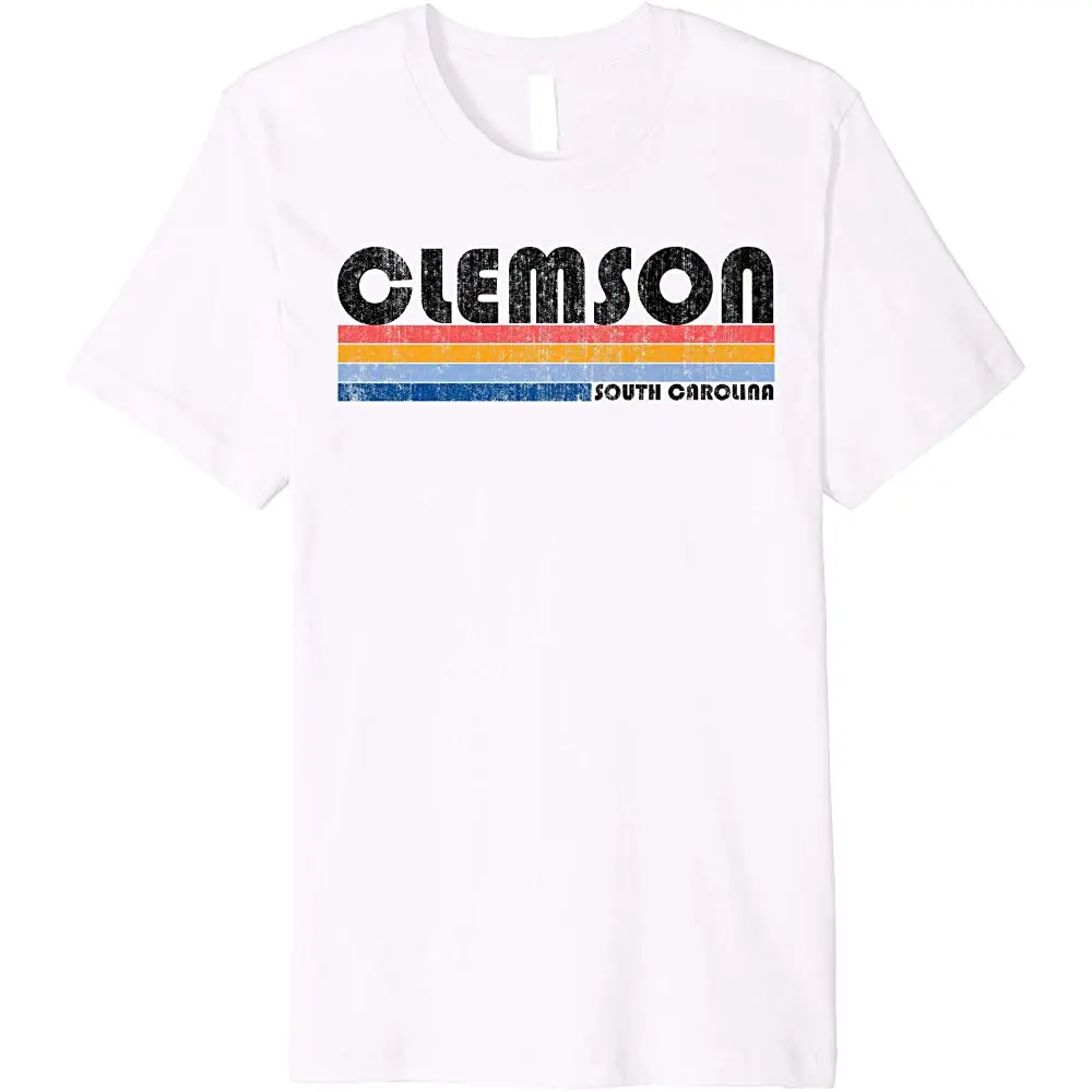

Винтажная Футболка 1980s Style Clemson SC
