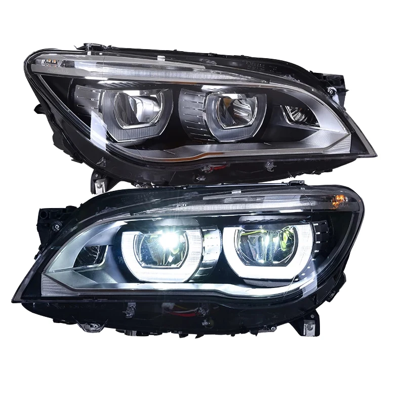 

Free Shipping For BMW F01 F02 Headlights 740i 730i 735i Full LED Head Front Lamp DRL Projector Lens 2009-2014 Year Car