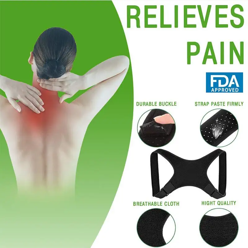 Новый верхний Корректор осанки ключицы позвоночника поддержка спины корректор