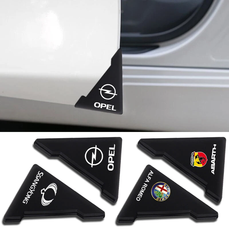 

2pcs Car Door Corner Edge Protection Sticker For Mitsubishi Lancer ASX Mirage Pajero Sport Xpander Attrage L200 Galant Outlander