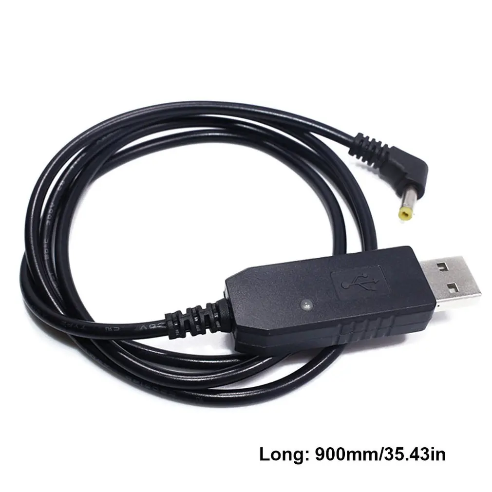 

USB Charger Cable with Indicator Light for Walkie Talkie for BaoFeng UV-5R Extend Battery BF-UVB3 Plus Batetery Ham Radio