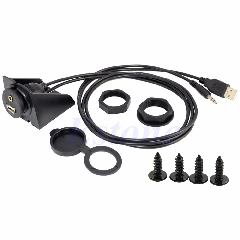 

Кабель-удлинитель для приборной панели автомобиля, 2,0 м/F, 3,5 мм, 1 шт.