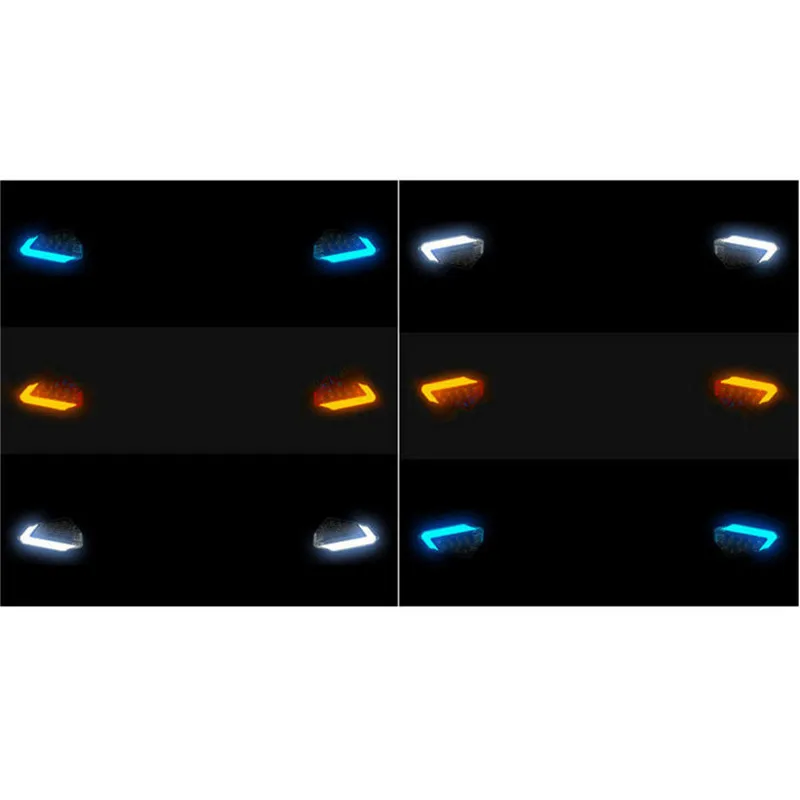 2 мигалки мотоциклетные светодиодные сигнальные огни для Cruiser Honda Kawasaki BMW Yamaha