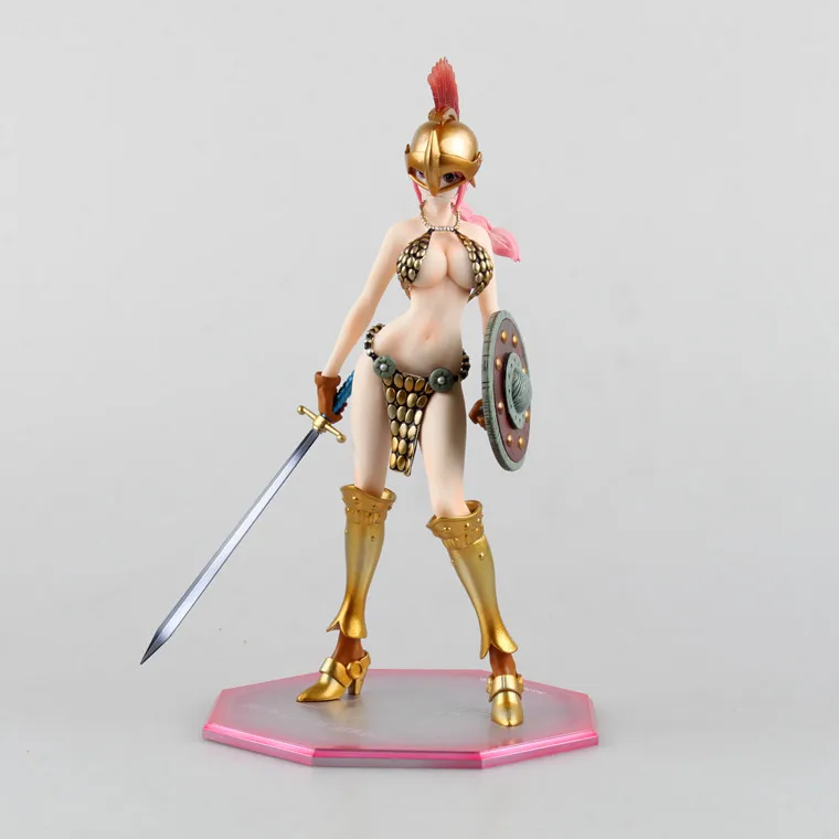 

23cm Rebecca Gladiator DressRosa ONE PIECE "Portrait Of Pirates" DX DELUX Excellent Model seriessexy Toy action figure for boy