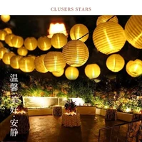 2022 new year decoration light string led lantern light string garden decoration christmas light string chinese new year lantern