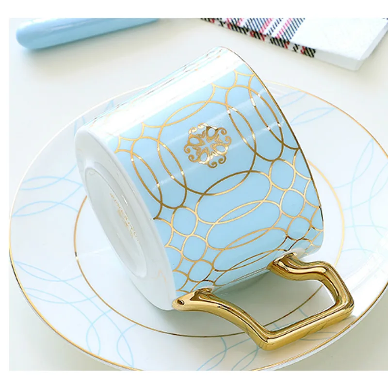 Персонализированные Роскошные Керамические чашки для кофе в скандинавском