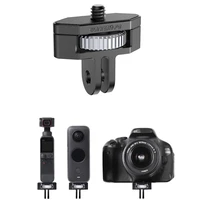 1pcs aluminum alloy 360 degree adjustable camera holder mount tripod mount adapter with 14 screw adapter