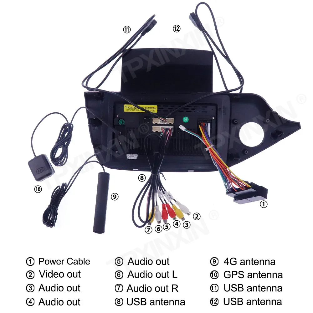 구매 4G LTE 무선 카플레이 자동차 GPS 내비게이션 스테레오 수신기 6 + 2012G, 기아 씨드 2016-128 용 라디오 플레이어 라디오 IPS DSP