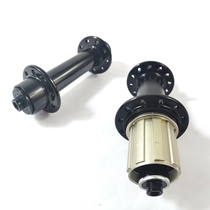 

Powerway R13 Road Bike Hub 24/28H front rear hub 9v 10v 11v free hub body with spacer 100mm/130mm 20/24 18/21 16/20 18/24 Black