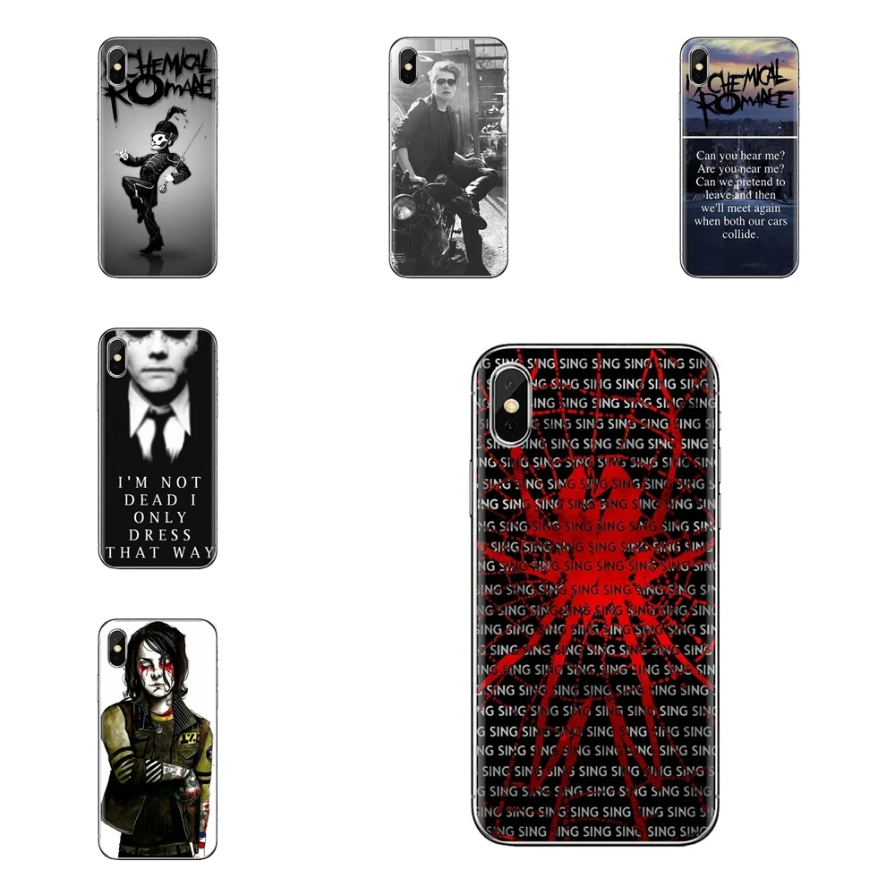 Для LG Spirit Motorola Moto X4 E4 E5 G5 G5S G6 Z Z2 Z3 G2 G3 C Play Plus мини-чехол для телефона Gerard Way My Chemical