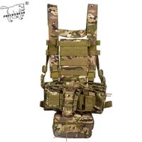 900d polyester light weight airsoft vest outdoor army fans paintball body armor molle quick release military tactical chest rig