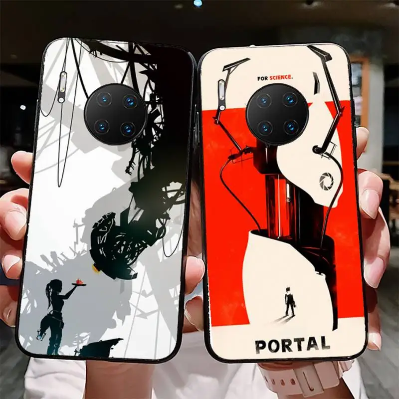 

YNDFCNB Portal 2 Phone Case for Huawei Mate 20 10 9 40 30 lite pro X Nova 2 3i 7se
