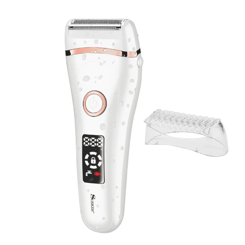 Перезаряжаемая Женская бритва водонепроницаемая электрическая для женщин